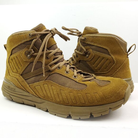 Danner FullBore Boots Suede Leather Coyote Hot Vibram 20512 Men's 13 D - Picture 1 of 12